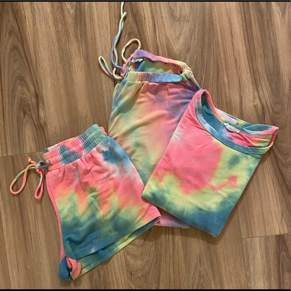 3-Piece Boutique Tie Dye Set
